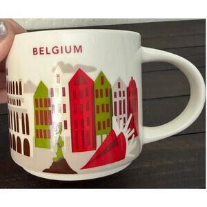 Starbucks Belgium You Are Here Ceramic Coffee Mug